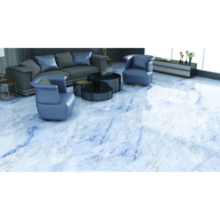 Java 60x120 Blue Polished