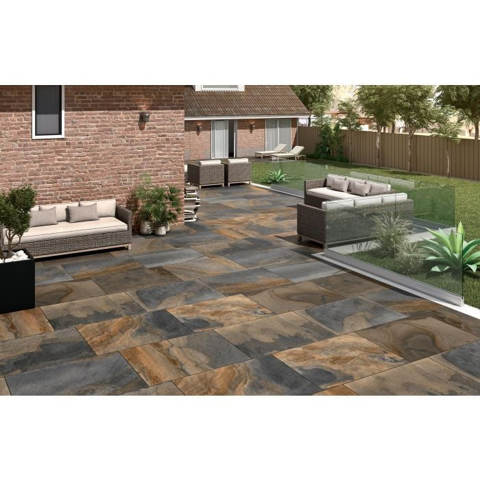 Slate Corinthian 60x90x2 Multi Matt R11